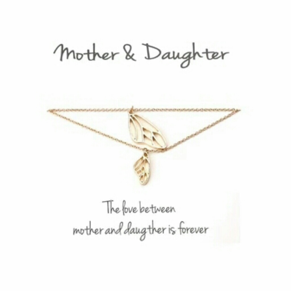 Mother & daughter necklace